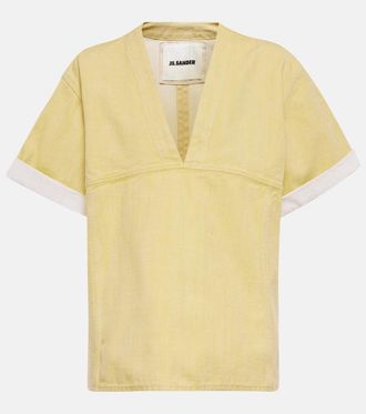 Jil Sander Denim blouse