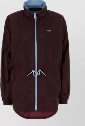 Prada recycled nylon windbreaker jacket