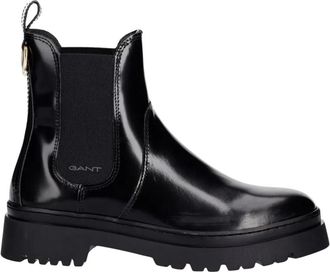 GANT Aligrey Chelsea Boot - Dames - Schoenen - Zwart - Maat: 39 EU Leer
