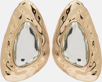 Self Portrait Crystal-embellished earrings