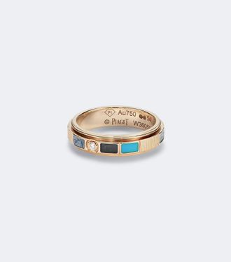 Piaget Possession Vibrant Palace 18kt rose gold ring with gemstones