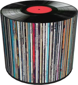 OEM Puf Impermeable Codura Para Hogar Y Jard&iacute;n - Estampado De Vinilo, Elegante, C&oacute;modo, Estable, Con Cremallera, 40 Cm, Bertoni
