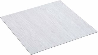 vidaXL Tablones De Suelo Autoadhesivos Blanco 30,5 X 30,5 Cm 20 Uds. Vidaxl