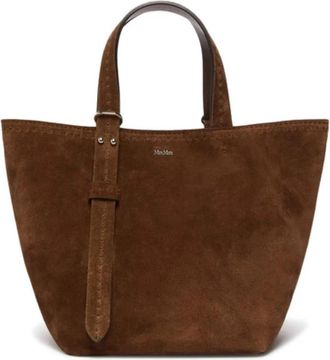Max Mara Archetipo XS Tote - Dames - Shoppers - Bruin - ONE Size - Leer - Tassen