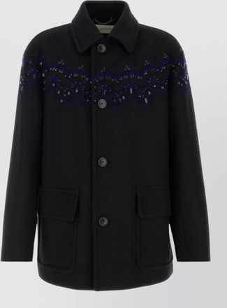 Dries Van Noten wool-blend blazer