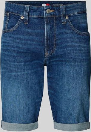 Tommy Jeans Regular Fit Jeansshorts aus Baumwoll-Mix Modell RONNIE in Dunkelblau, Gr&ouml;&szlig;e 29