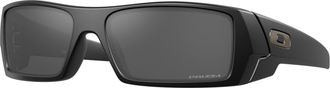 Oakley OO9014 Sunglasses Bundle: OO 9014 GASCAN 901443 Matte Black and Medium Black leash Accessory kit