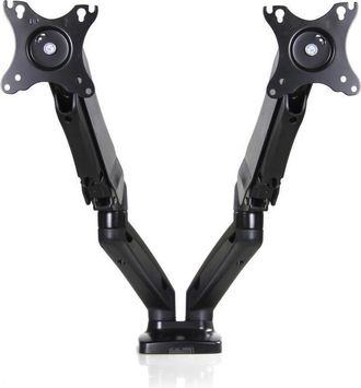 Art Art Ramm L 16gd Soporte De Escritorio Negro Para Pantalla De 13 A 27 Pulgadas