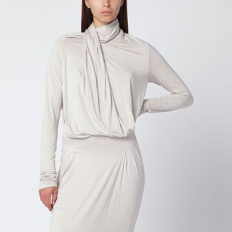 Entire studios Ivory Draped Top