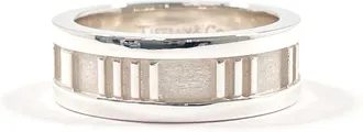 Tiffany & Co. Atlas Silver Silver 925 Band Ring (Pre-Owned)