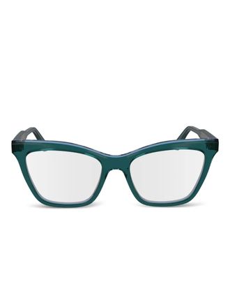 Calvin Klein cat-eye glasses - Green