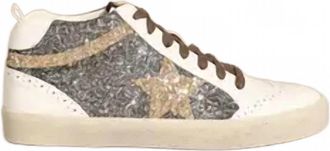 Mi.iM Womens Jamie High Top Sneakers In Cream Brown