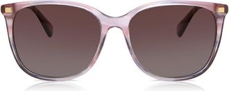 Ralph Lauren RA5293 VVCV Polarized 603662 Womens Sunglasses Purple Size 56