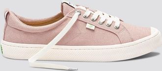 Cariuma Cariuma Oca Low Sneakers Womens USRose Red Canvas Lifestyle Shoes GAL731