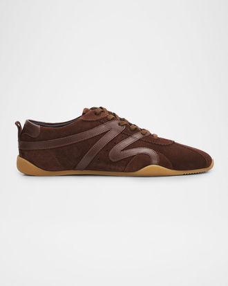 Giuseppe Zanotti Men & apos;s GZ-Top Suede Low-Top Sneakers