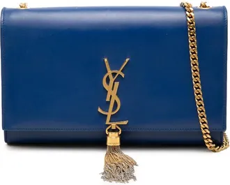 Saint Laurent Pre-owned Saint Laurent Medium Smooth Calfskin Monogram Kate Tassel Crossbody Ladies UWNHOT8W1YPJUBLI