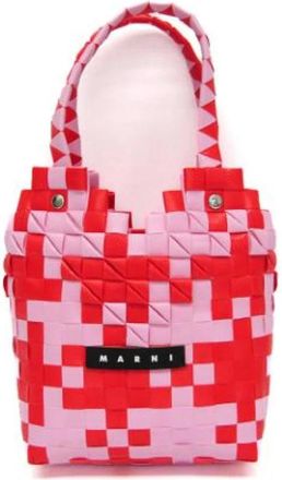 Marni Pre-owned Tote Bags, female, Multicolor, Size: ONE SIZE Pre-owned Diamond Basket Bag