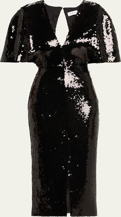 16Arlington Ermara Sequined Midi Dress