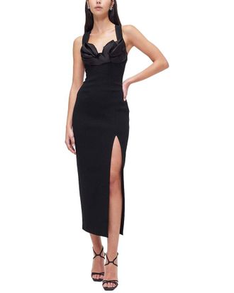 Rachel Gilbert Alaric Wool & Silk-Blend Midi Dress