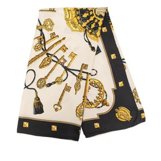 Herm&egrave;s Pre-owned Hermes Les Cles Silk Scarf 90 Ladies 38OKMVHK8C0SZDVK