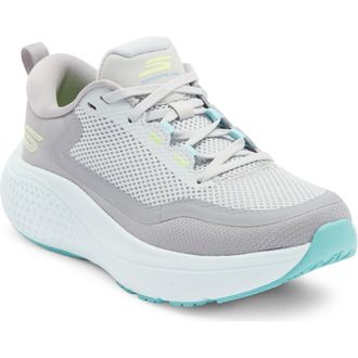 Skechers GO RUN Supersonic Max Running Shoe in Light Gray /Turquoise at Nordstrom Rack, Size 8.5