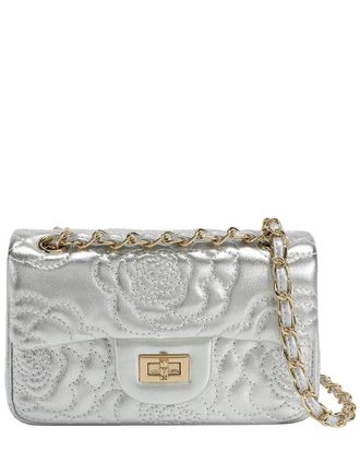 Tiffany & Fred Quilted Sheepskin Crossbody