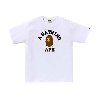 A Bathing Ape T-Shirt Girocollo - - Tops - Uomo - Bianco - M