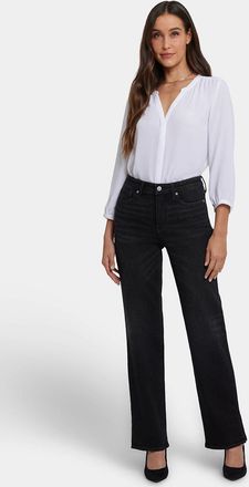 NYDJ Bailey Relaxed Straight Jeans | Franse Nachtval