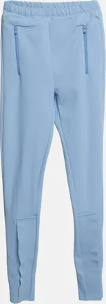 Wardrobe.NYC Wadrobe NYC Blue Jersey Front Zip Legging XXS