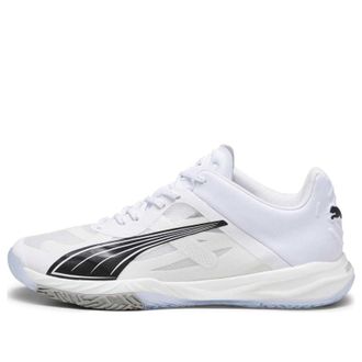 Puma Accelerate NITRO SQD Shoes White Black 107293-03