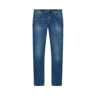 Pantaloni Torino Slim-fit Jeans, male, Blue, Size: W34 Jeans Reggae in denim stretch