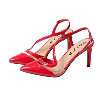 Unisa Yoshie Red / Clear UNYOSHIE-610 Womens