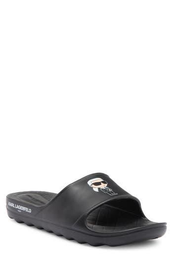 KARL LAGERFELD コンド モノグラム スリッポン スライド Karl Lagerfeld Slides − Sale: up to −30% | Stylight
