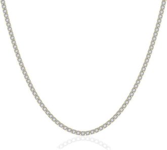 Grown Brilliance Miracle plate Tennis neckalce (full coverage)