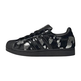 adidas Superstar II - Dames - Fitnessschoenen - Zwart - 37 1/3 EU - Leer - Fitness