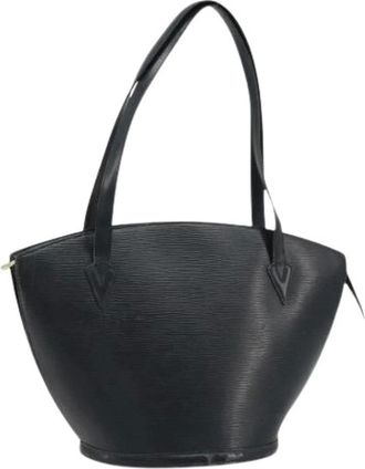 Louis Vuitton Pre-owned Handbags, female, Black, Size: ONE SIZE Pre-owned Vintage Epi Shoulder Bag