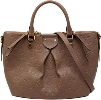 Louis Vuitton Pre-owned Vintage Handtas - Dames - Vintage Handtas - Bruin - ONE Size - Leer - Vintage