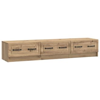 vidaXL Mueble De Tv Con Caj&oacute;n Roble Artesanal 147 X 34,5 X 27 Cm Vidaxl