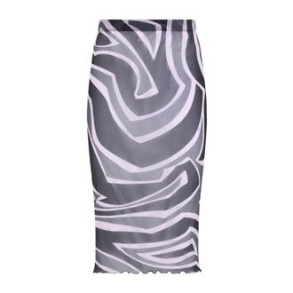 Pucci Dames, Rokken, Zwart, Maat: XS Polyamide