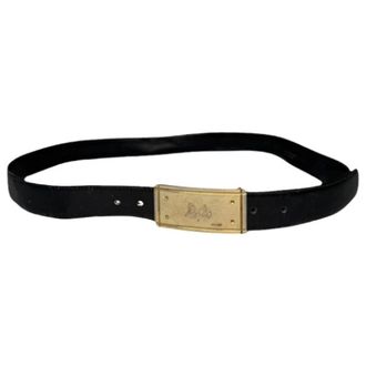 Celine Pre-owned Belts, female, Black, Size: ONE SIZE Pre-owned Vintage Belt
