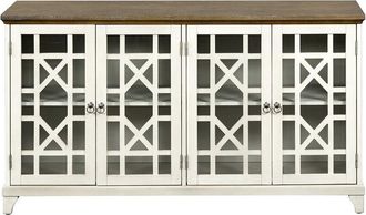 SEI Furniture Sei Beth Four-Door Cabinet