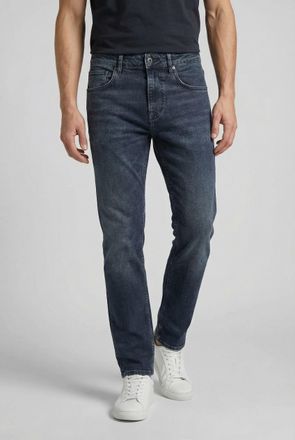 Pepe Jeans London Straight-Jeans PEPE JEANS CASH, Herren, Gr. 30, L&auml;nge 34, tiefblau, Denim/Jeans, Obermaterial: 98% Baumwolle, 2% Elasthan, straight fit lang, Jeans St
