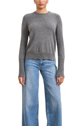 La Ligne Solid Lean Lines Sweater in Grey at Nordstrom, Size X-Small