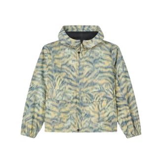 Kenzo Light Jackets, male, Green, Size: M Polyester Jacket