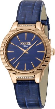 Gianfranco Ferre Quartz Blue Dial Ladies Watch FM1L114L0031