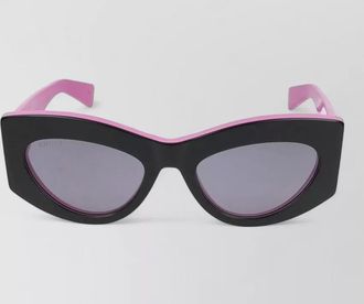 Gucci cat eye sunglasses thick arms uv protection