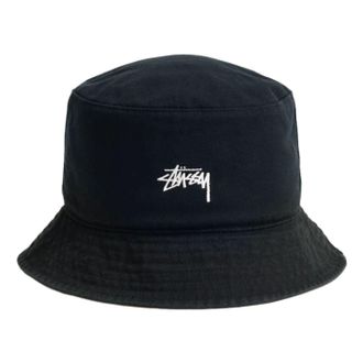 St&uuml;ssy Reversible Stock Bucket Hat Black Olive 1321250-BLOL
