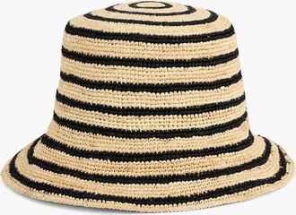 Hat Attack Chic Crochet Bucket Hat - Natural - 001 Talbots