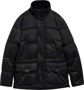 Barbour Beadnell Waxed Jacket - Heren - Winterjassen - Blauw - XS - Katoen - Jassen
