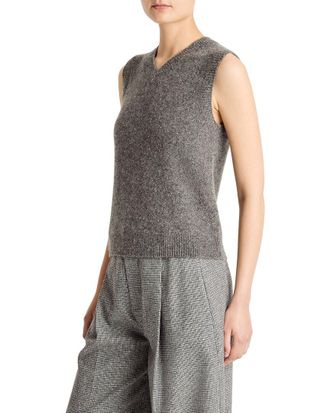 Vince Boiled Donegal Cashmere Vest